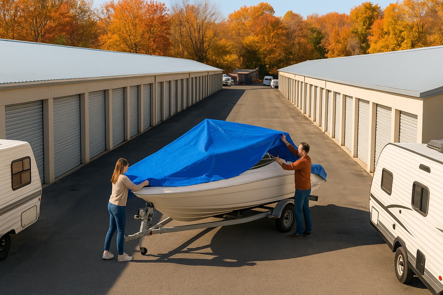 Secure your rv, atv or boat in the Pittsburgh area.